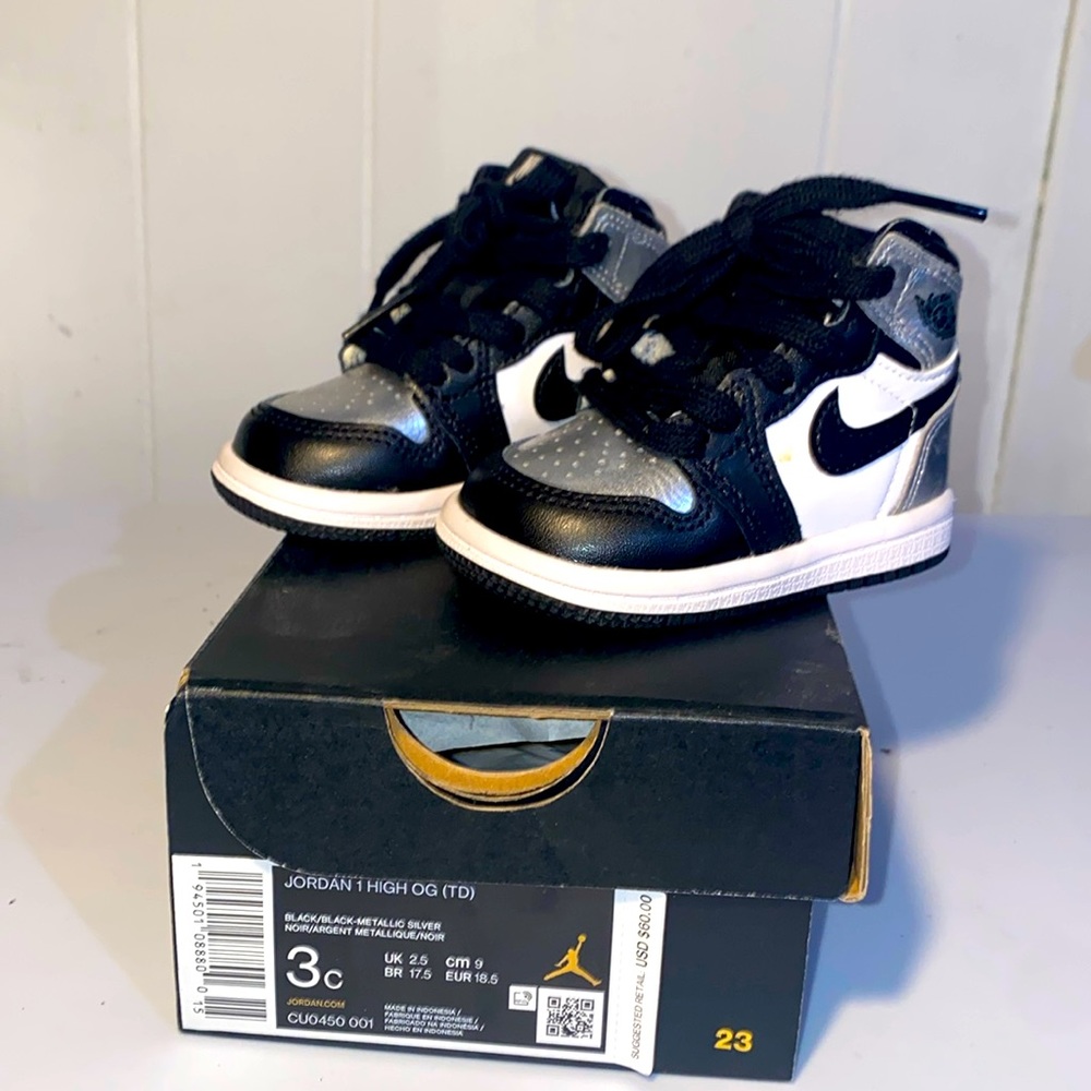 Jordan 1 High OG (TD) Toddlers size 3C